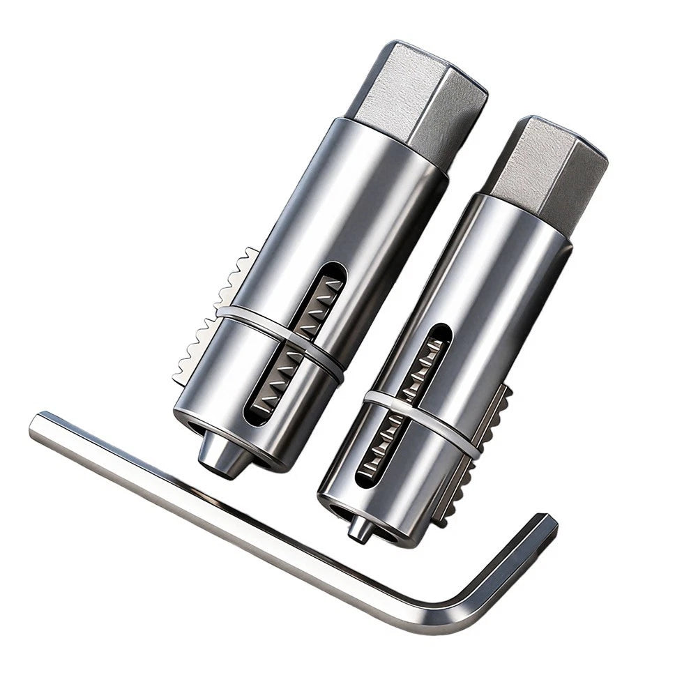 Spiral Thread Extractor Set for Plumbing Pipe Maintenance (12mm, 14mm)