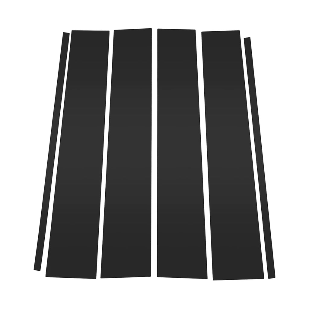 6 Pcs Door Pillar Window Trim Replacement for Chevrolet Suburban (2015–2020)