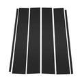 6 Pcs Door Pillar Window Trim Replacement for Chevrolet Suburban (2015–2020)