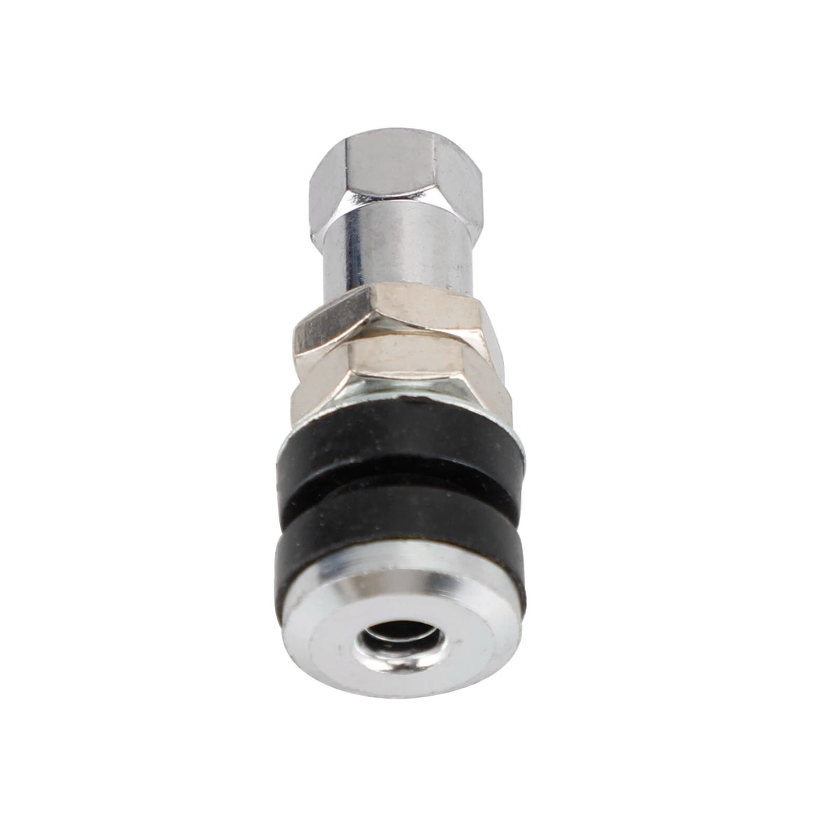 12Pcs TR161 Chrome Metal Bolt-In Tire Valve Stems for Universal (–)
