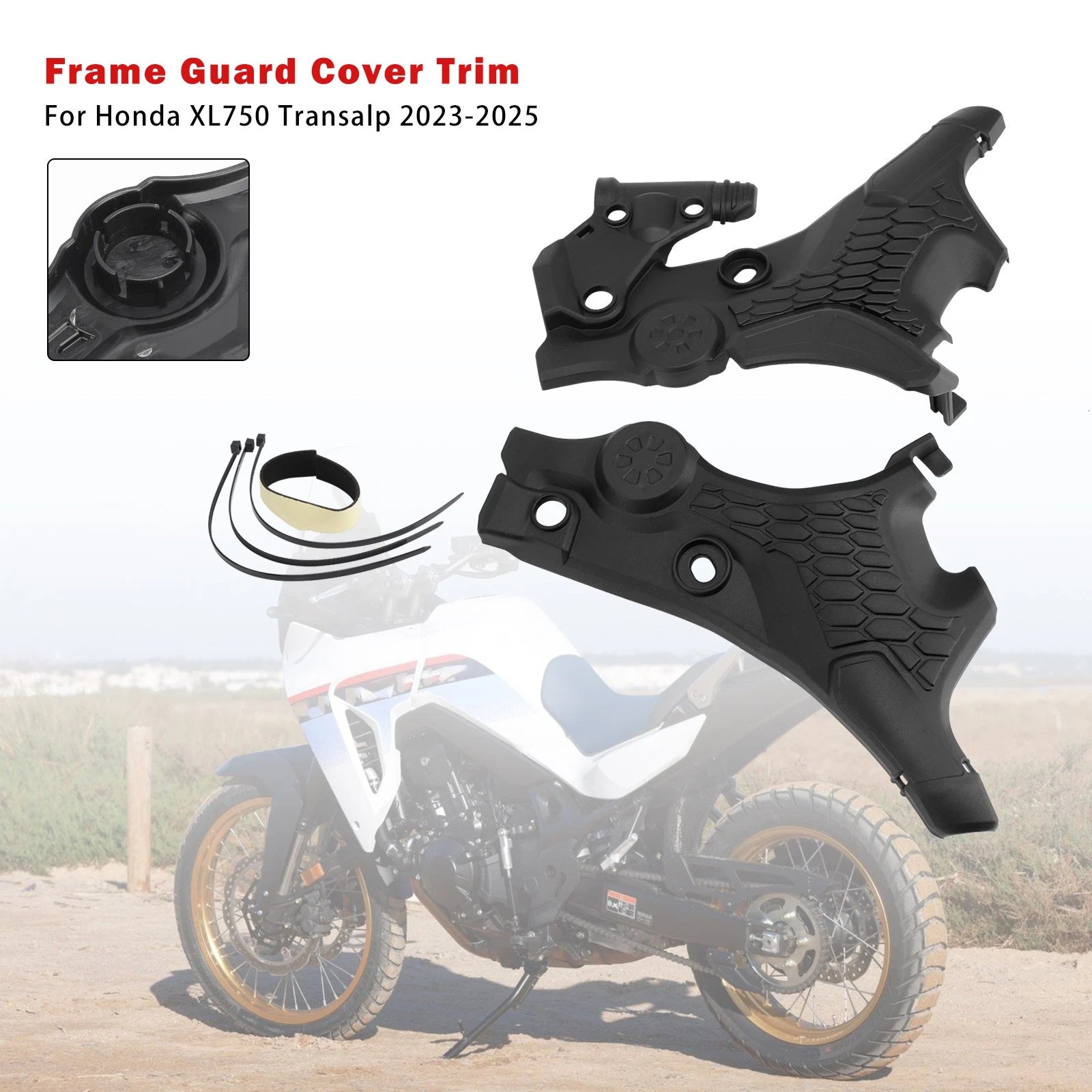 Frame Guard Side Protection Cover for Honda XL750 Transalp (2023–2025)