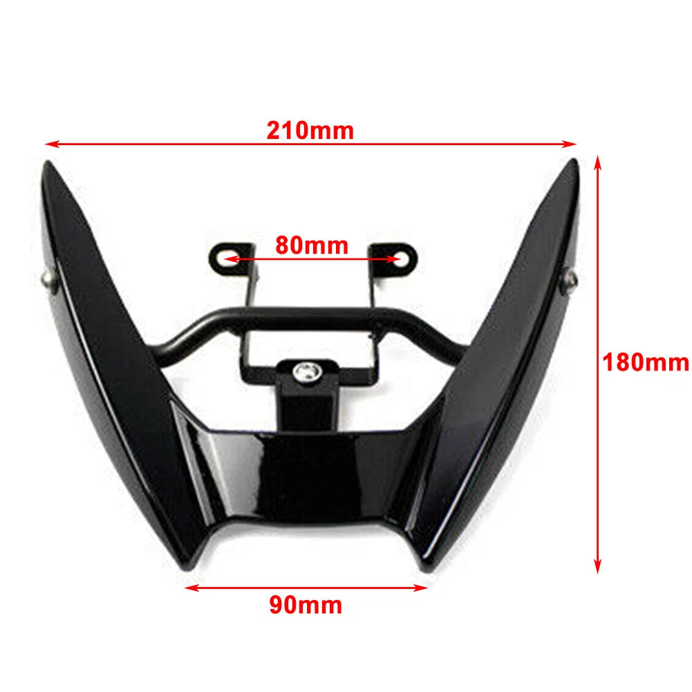 Front Upper Headlight Fairing Stay Bracket for Yamaha MT-09 FZ-09 (2014–2016) Red