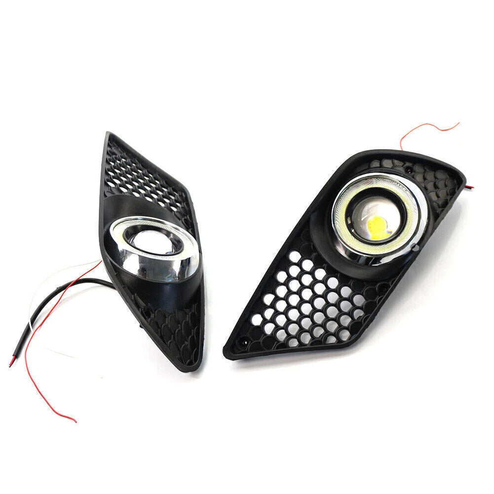 Fog Light Grill Pair for Mercedes C-Class W204 (2008–2010)