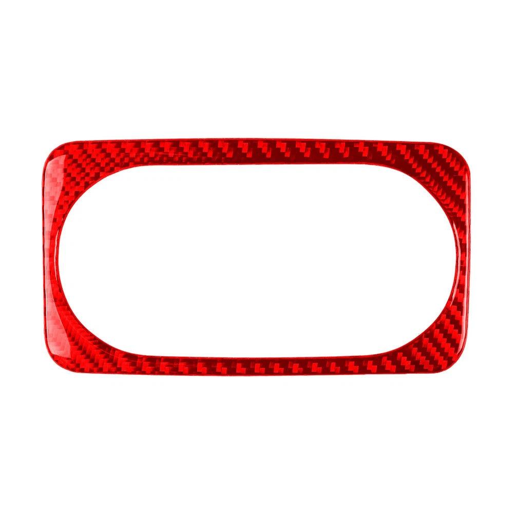 Rear Armrest Cup Holder Frame Cover Trim Red for Kia Stinger (2018–2023)