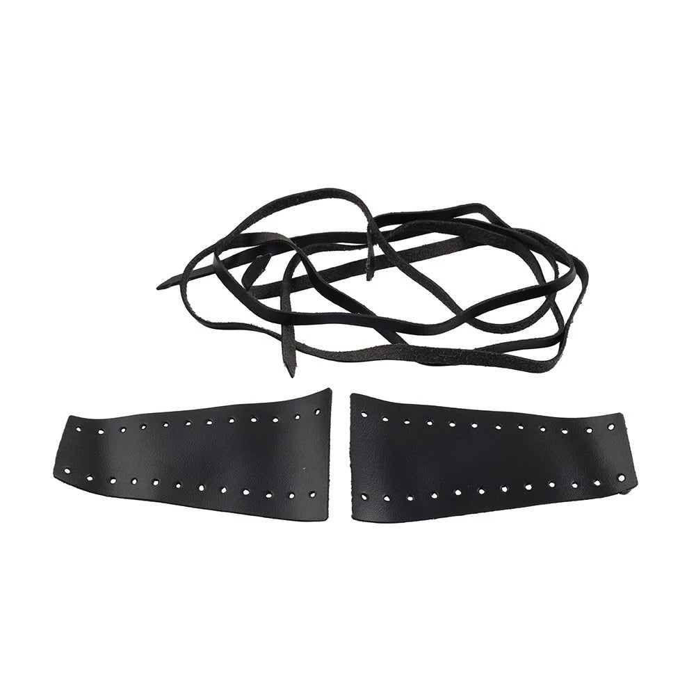 Black Motorcycle Brake Clutch Levers Cover Protector Leather Cover For Harley