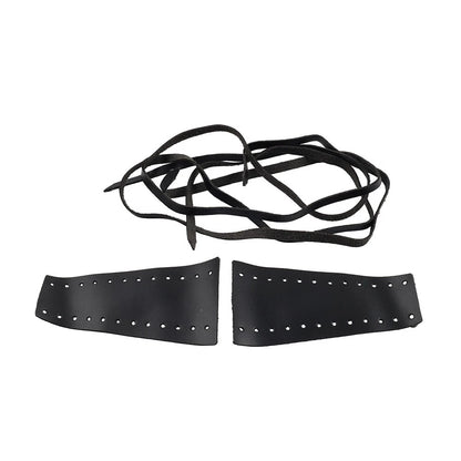 Black Motorcycle Brake Clutch Levers Cover Protector Leather Cover For Harley