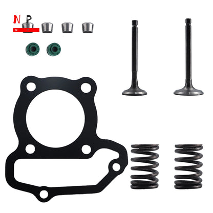 Cylinder Head Intake Exhaust Valve Kit for Yamaha YFM125 (2004–2023)