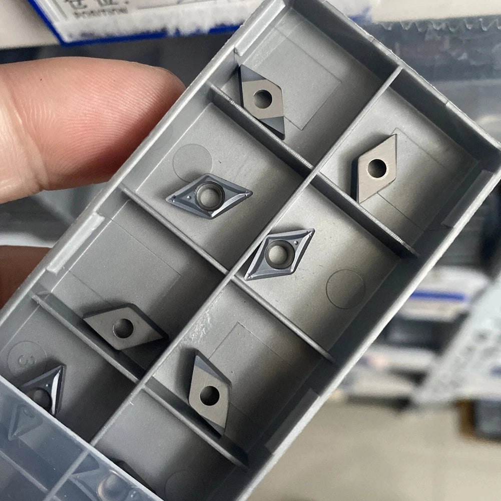 10pcs DCMT070204 SM Carbide Inserts for Turning Lathe Tools