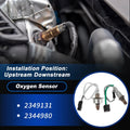 2X Upstream & Downstream Oxygen Sensor for Honda CR-V 2.4 L4 (2012–2019)