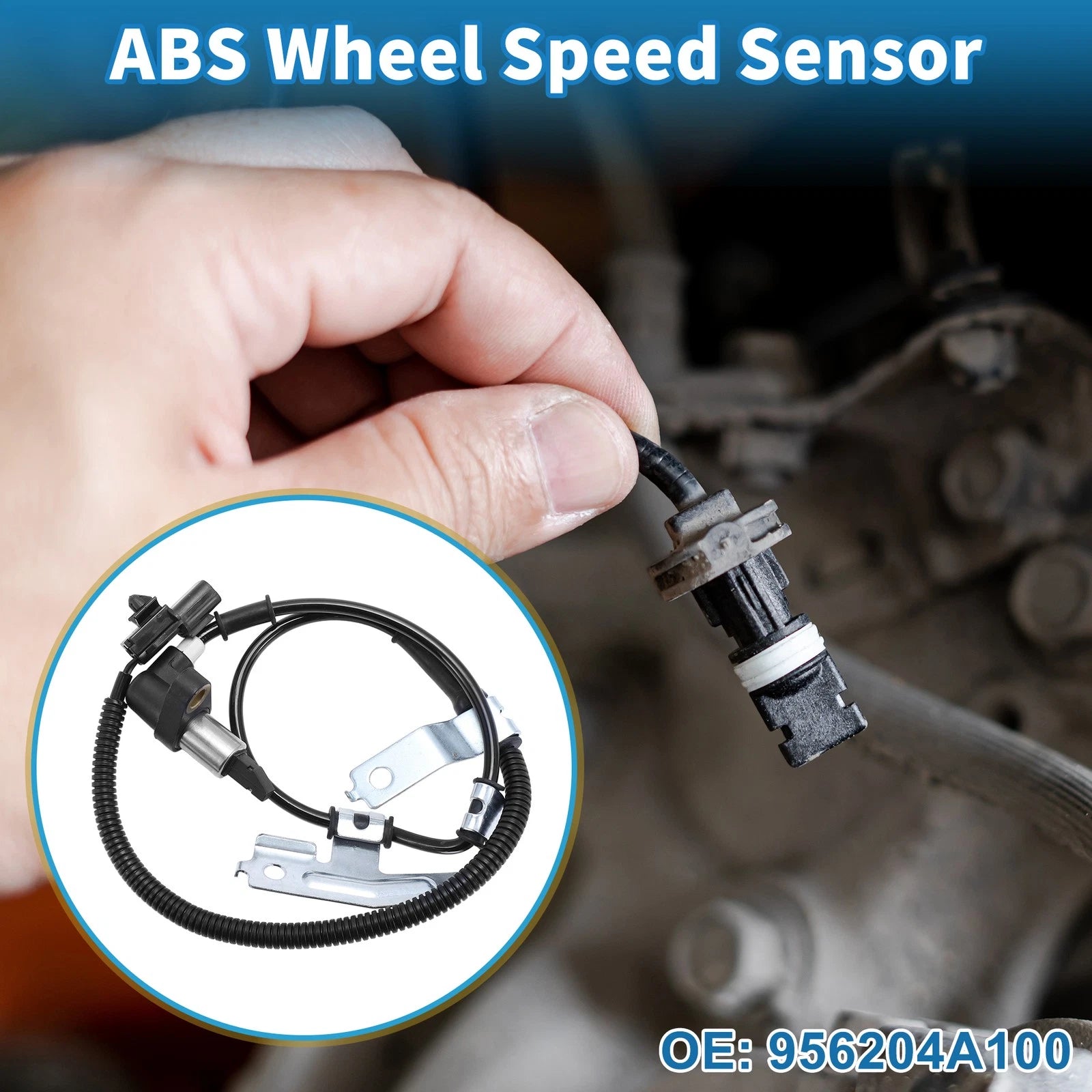 ABS Wheel Speed Sensor Replacement for Hyundai H-1 (1997–2007)