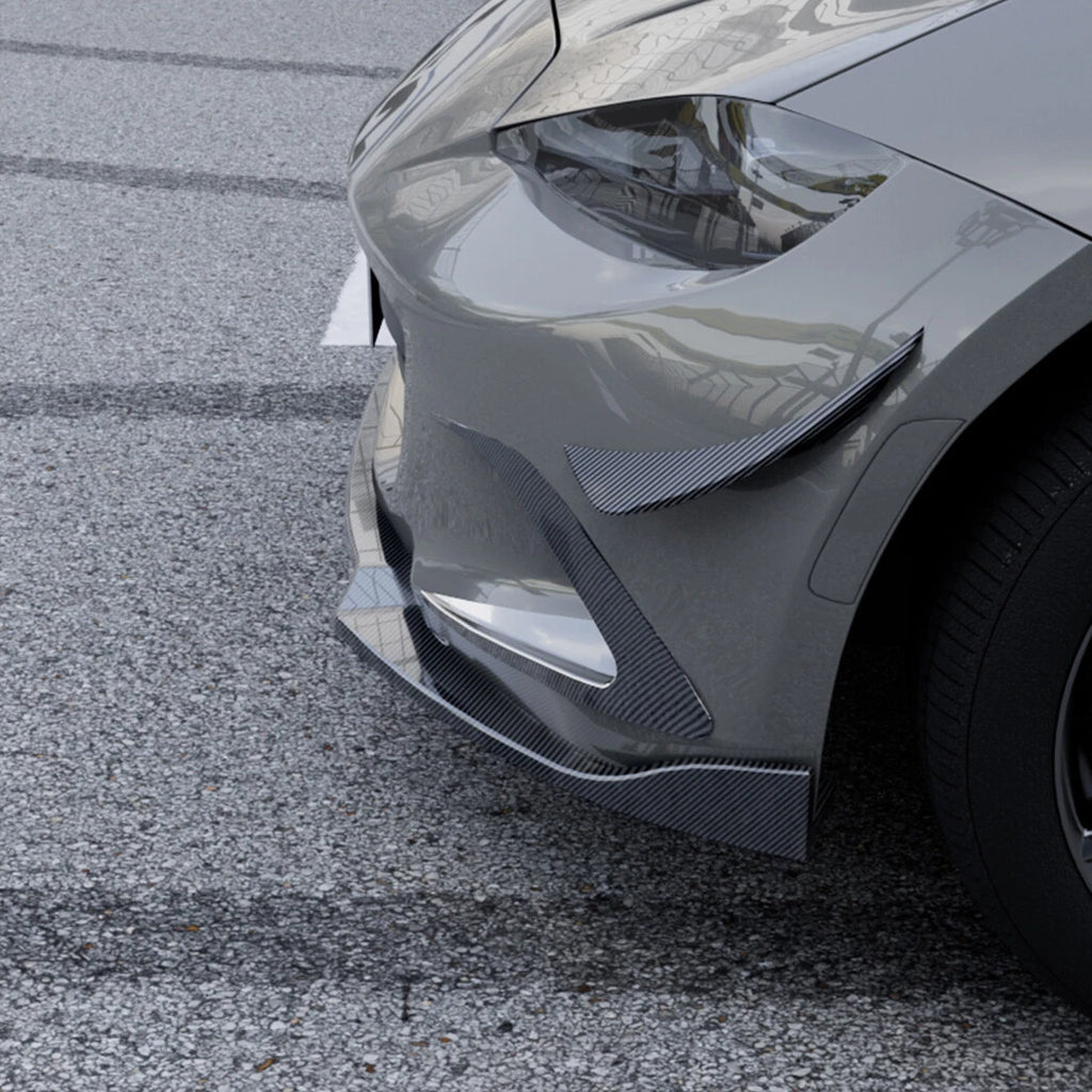 Carbon Look Front Vent Trim Fin Canards for Mazda MX-5 Miata (2016–2023)