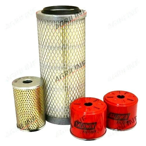 Filter Service Kit for Massey Ferguson 165 Tractors (Perkins A4.203)