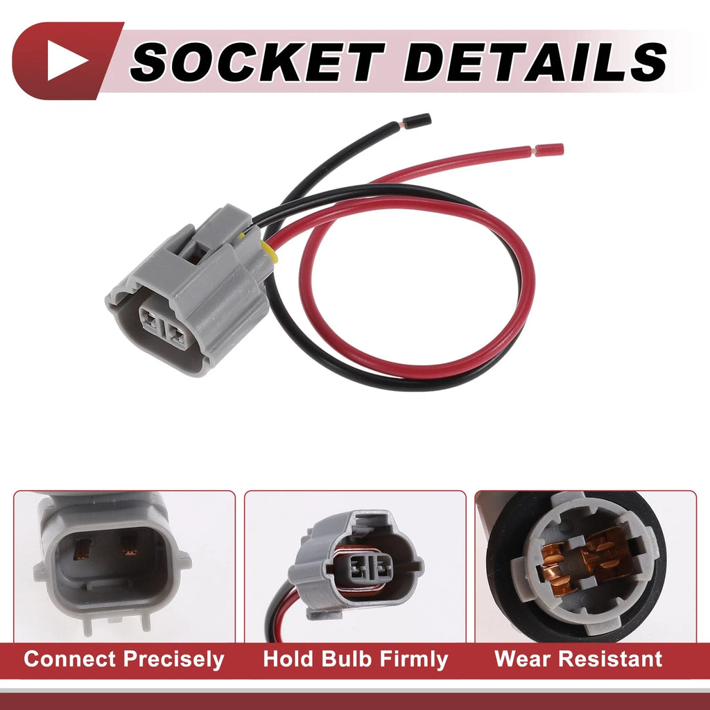 Backup Reverse Lamp Socket for Toyota Corolla (2003–2008)