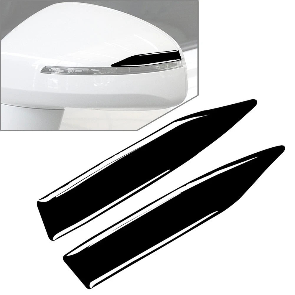2X Anti-Collision Rearview Side Mirror Protector Trim - Universal Fit
