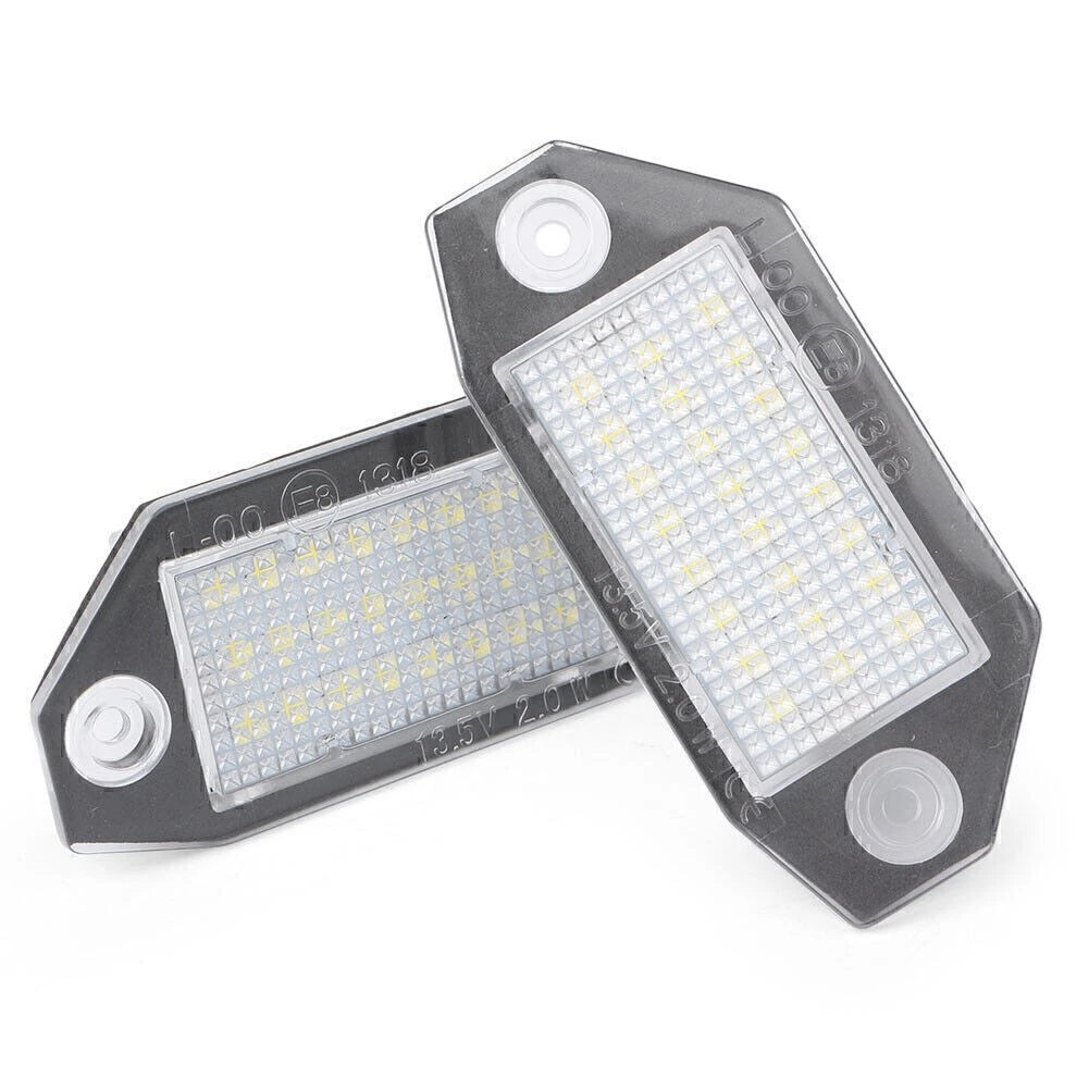 2X LED License Plate Light for Ford Mondeo MK3 (2000–2007)