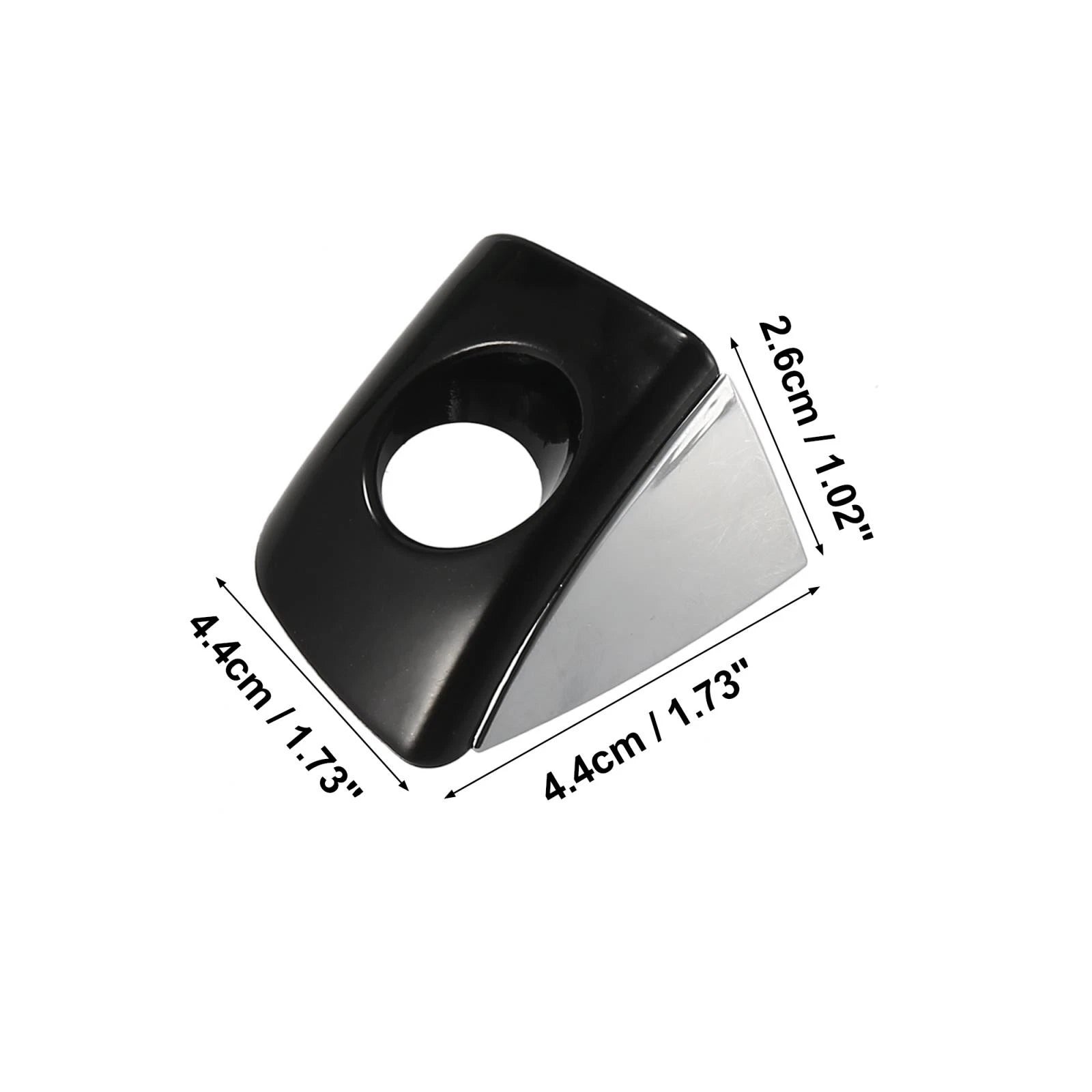 Exterior Door Handle Cover End Cap Front Left Replacement for Audi Q7 (2010–2015)
