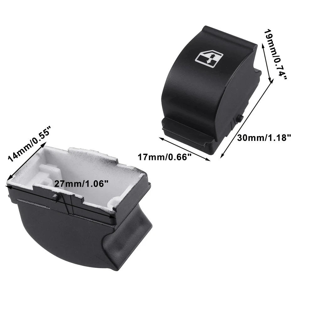 Electric Window Switch Button for Fiat Doblo (2010–2014)