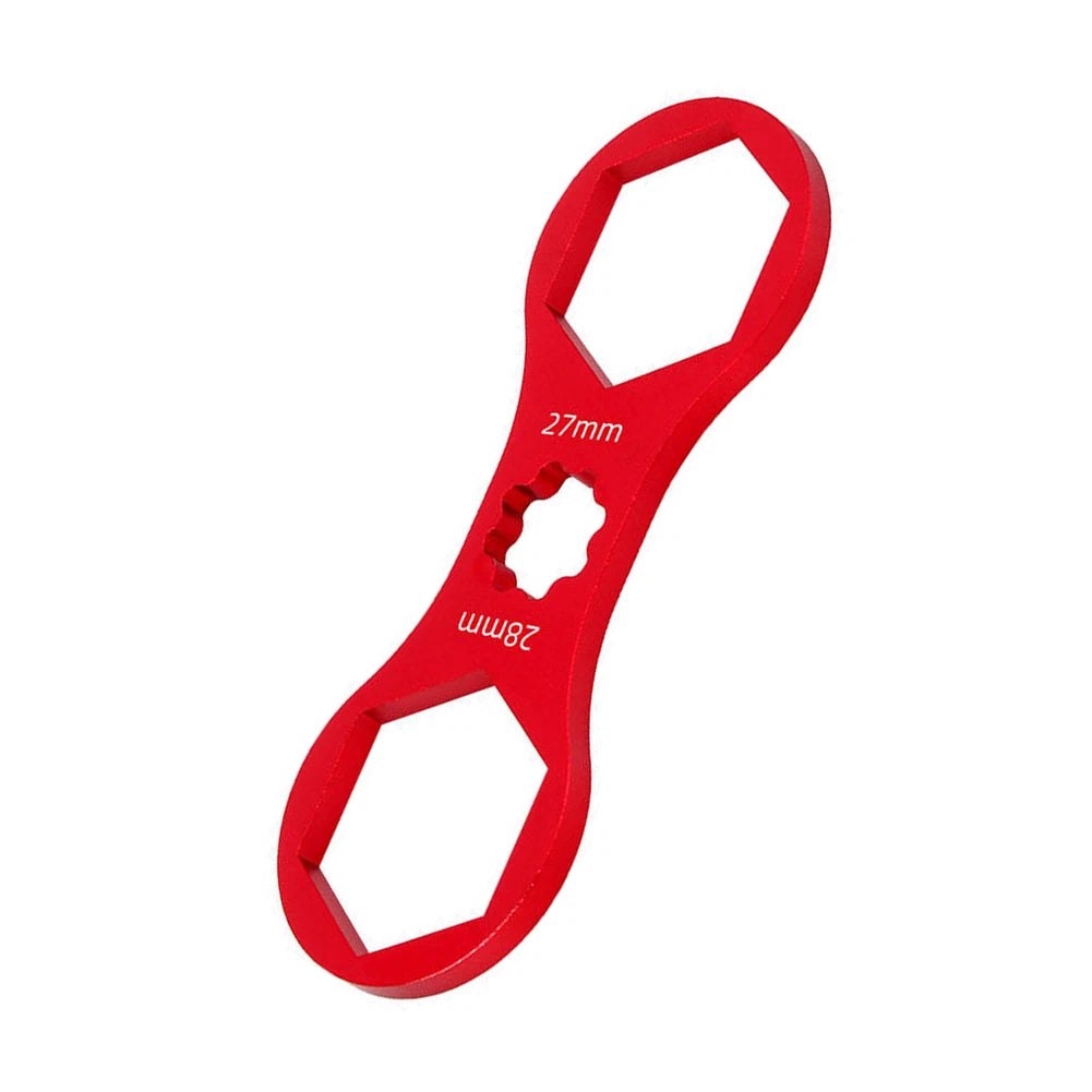 Front Fork Shoulder Wrench for MTB Forks (3-Way Lock Switch)