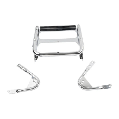2X Trunk Luggage Rack with Hardware for Harley Street Glide Road King (1997–2008)