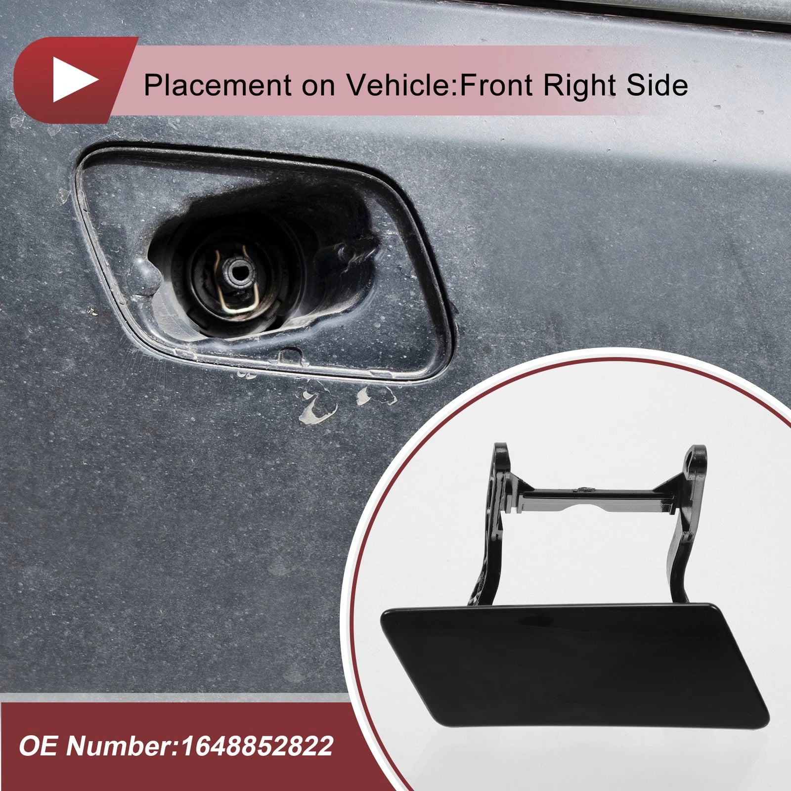 Front Right Washer Nozzle Cover Cap for Mercedes-Benz GL450 (2007–2012)