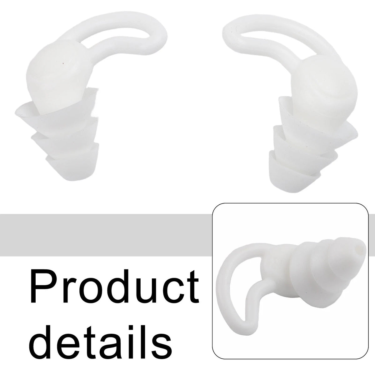3-Layer Earplugs for Sleep Noise Cancelling (Pair)