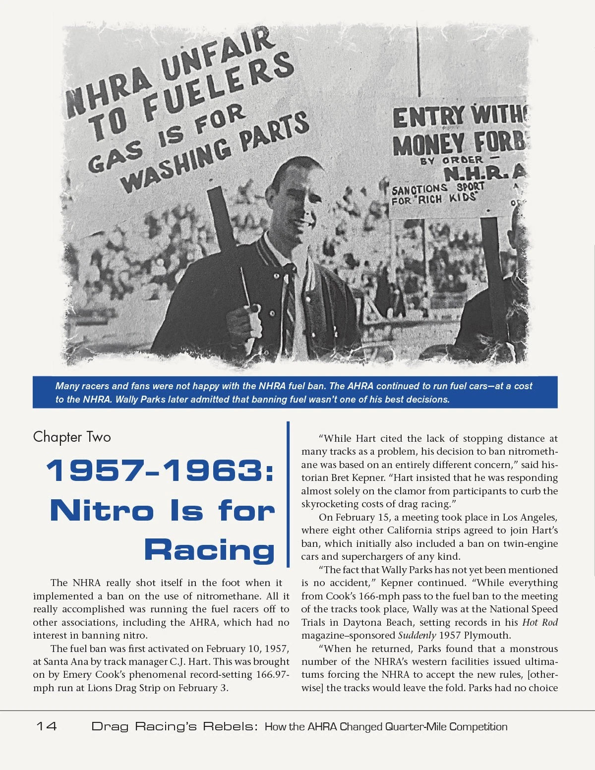 AHRA History Book for Drag Racing Enthusiasts