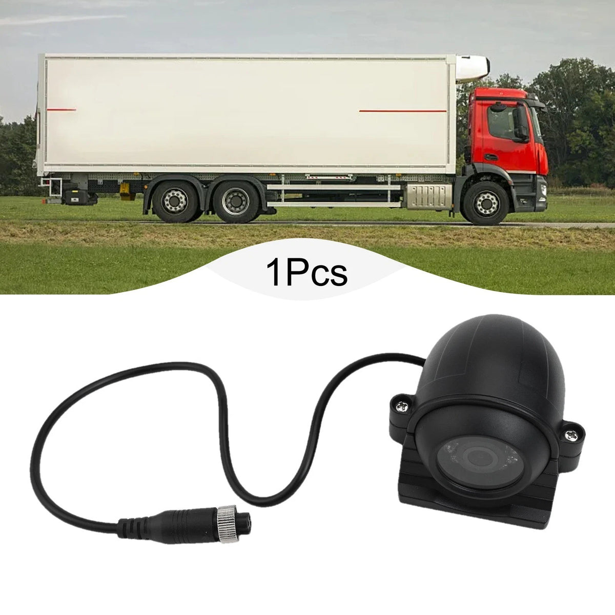 AHD Waterproof IR Color Camera for Truck RV Bus (2010–2023)