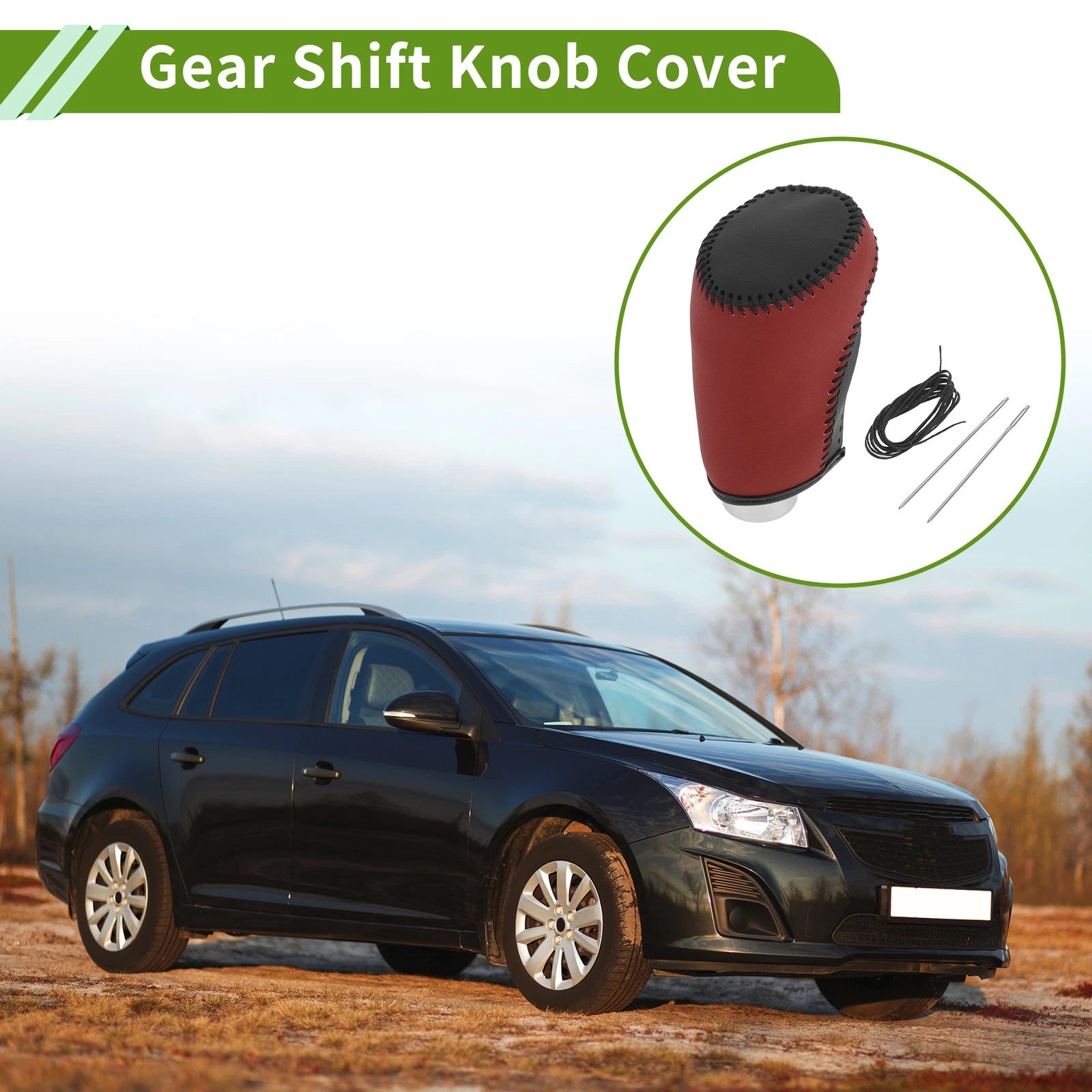 Gear Shift Knob Cover Replacement for Chevrolet Malibu (2016–2020)