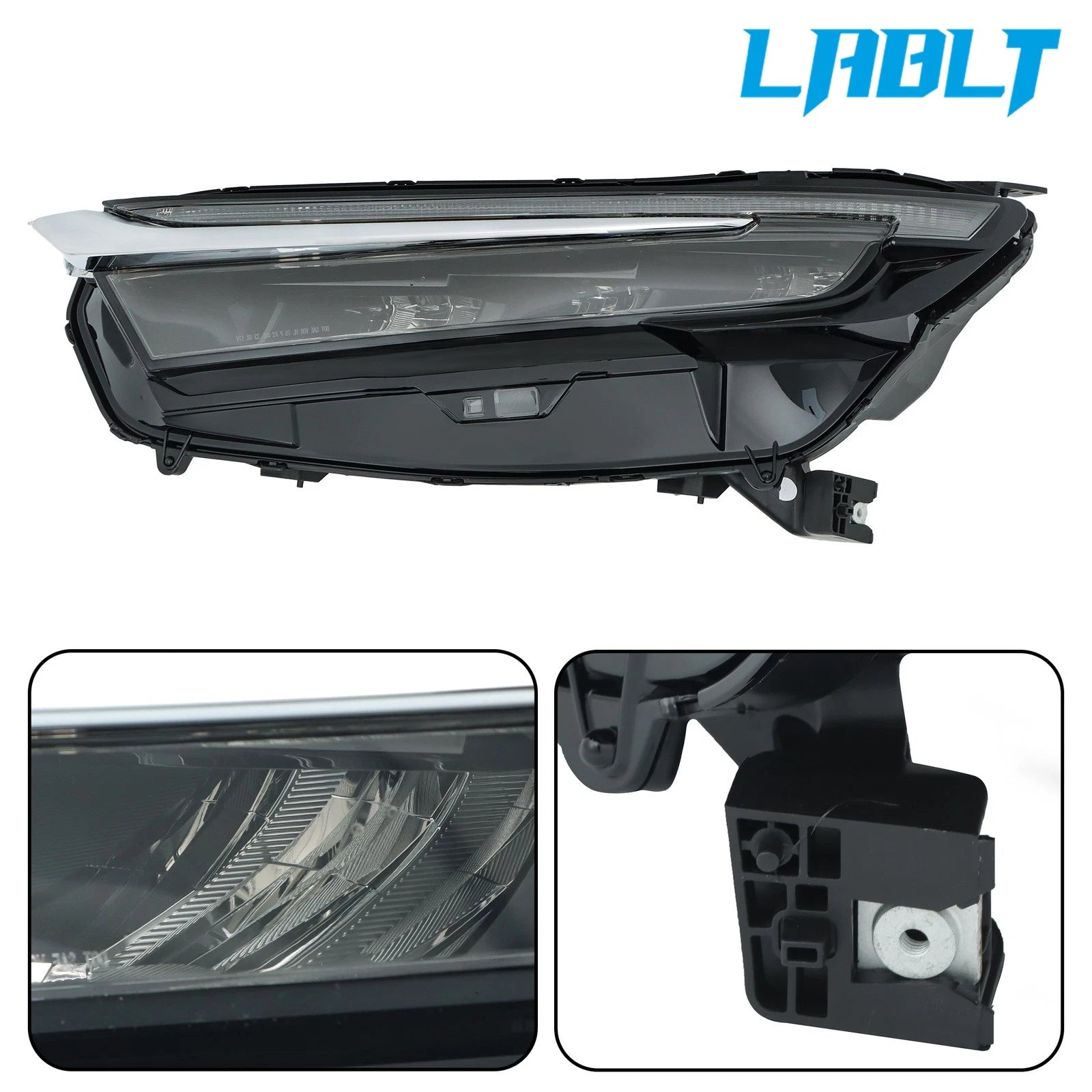 LED Chrome Headlight Assembly for Honda CR-V (2023–2024) LABLT