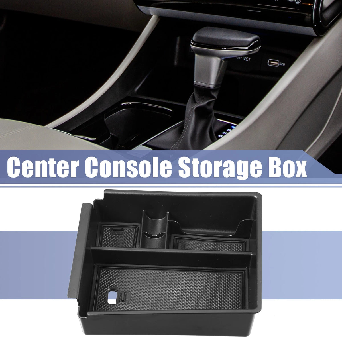 Car Center Console Storage Box Armrest for Hyundai Tucson NX4 (2021–2022)