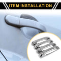 Car Door Handle Protector Set for Dodge Ram 1500 (2009–2018)