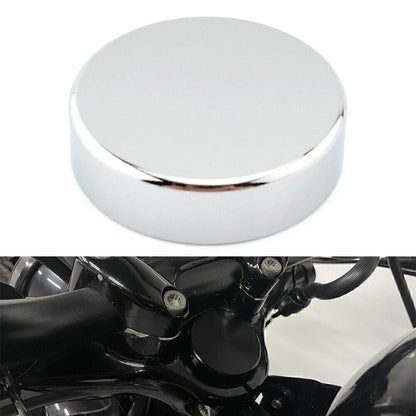 Chrome Upper Fork Stem Center Cover for Harley Sportster 48 XL1200 (1988–2013)