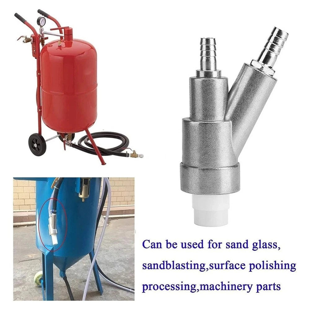 35mm Stainless Steel Sandblaster with 8mm Nozzle for Industrial Use
