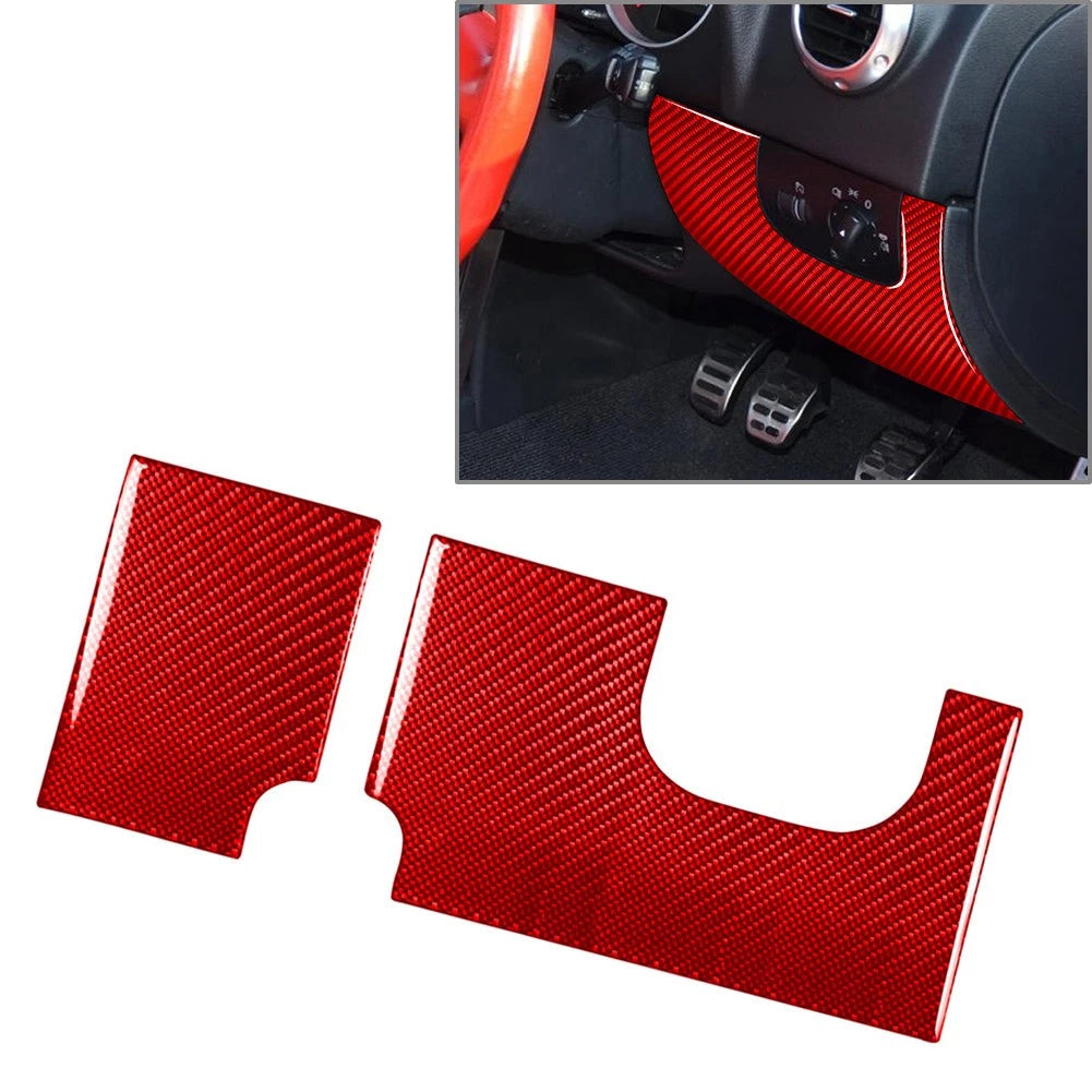 2Pcs RHD Headlight Switch Panel Cover Trim for Audi TT 8N (2001–2006)
