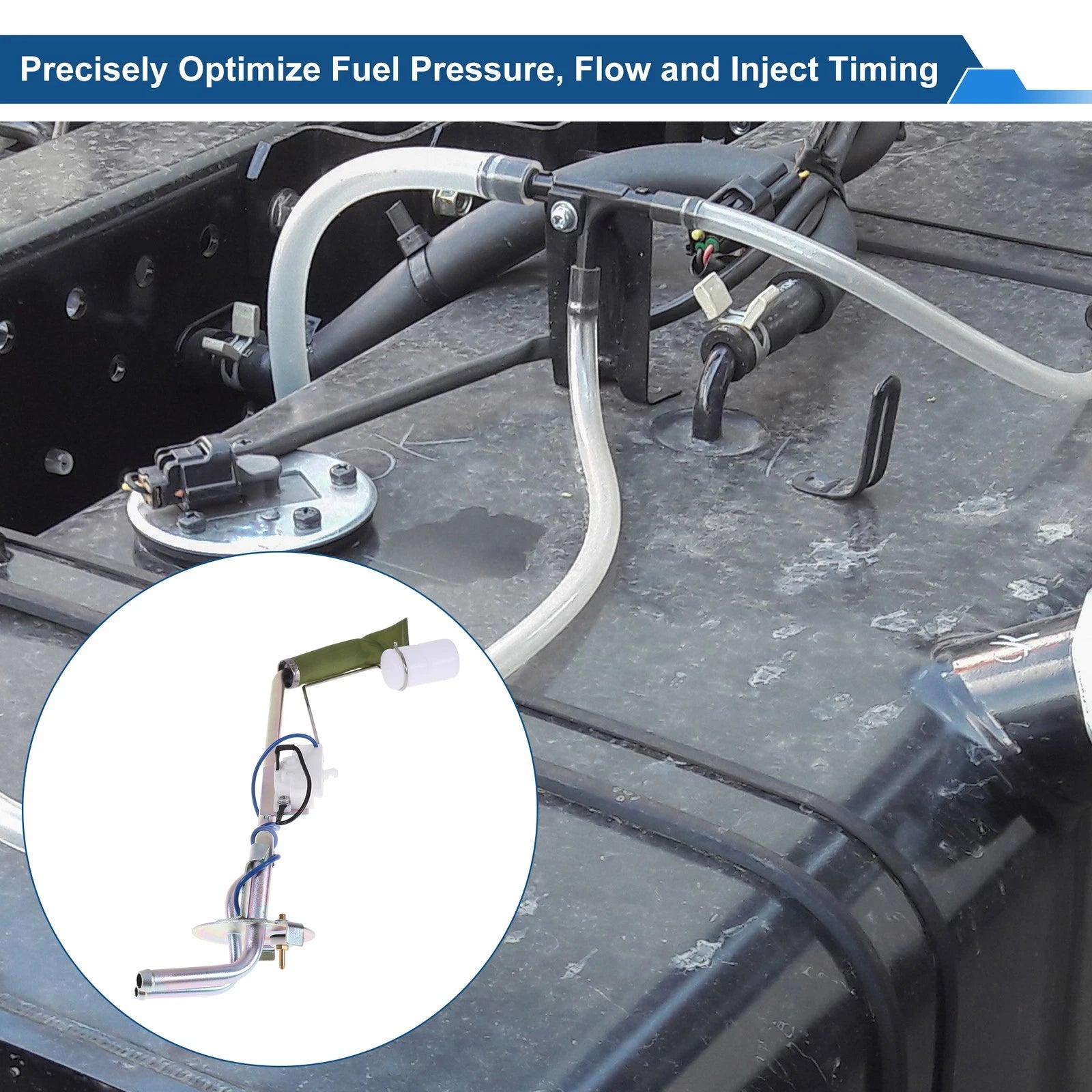 Fuel Level Sending Unit Module Replacement for Chevrolet K10 1967–1971