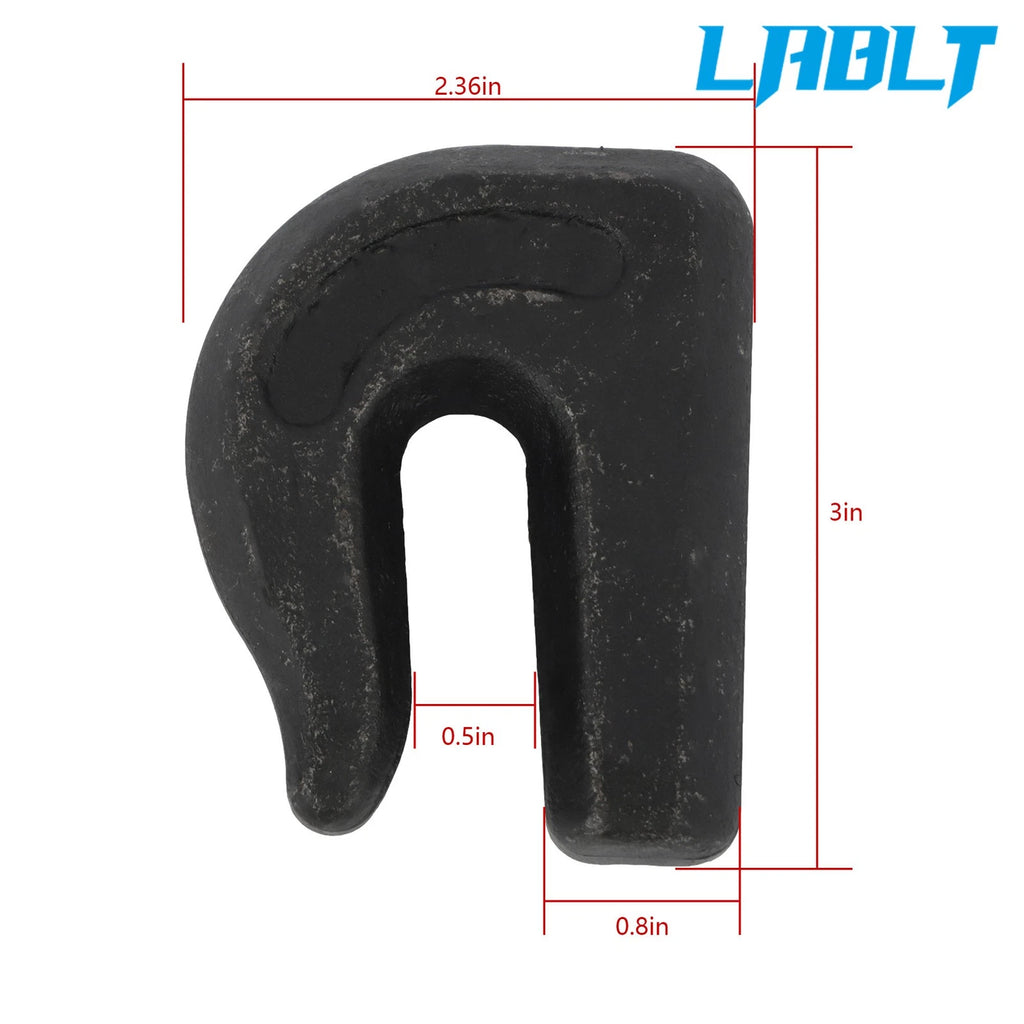 8 Pack Weld On Chain Grab Hook for G70 Trailer Tie Down