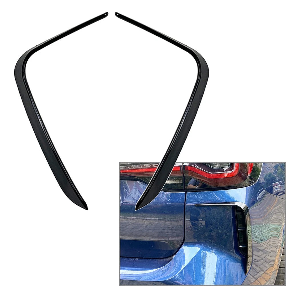 Rear Bumper Splitter Spoiler Canard Vents for BMW X3 G01 (2022–Present)