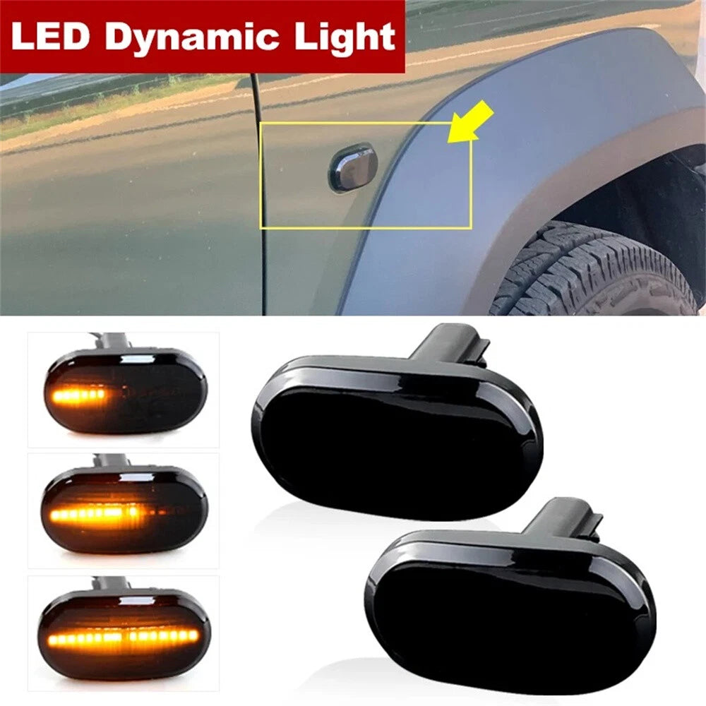 2Pcs LED Dynamic Side Marker Light for Suzuki Jimny (JB64W, JB74W, JB23W)