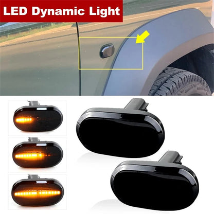 2Pcs LED Dynamic Side Marker Light for Suzuki Jimny (JB64W, JB74W, JB23W)