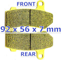 Brake Pads for Harley Davidson V-Rod VRSCF (2006-2017)