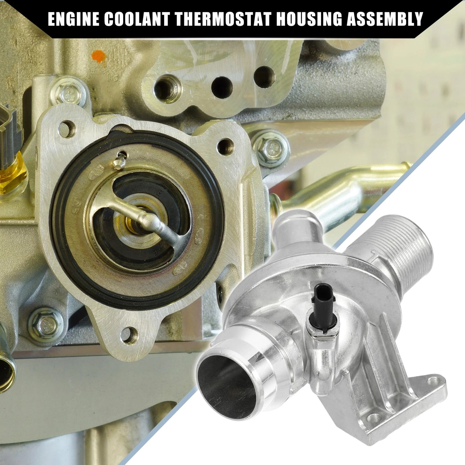 Engine Coolant Thermostat Housing Assembly for BMW X1 (2012–2017)