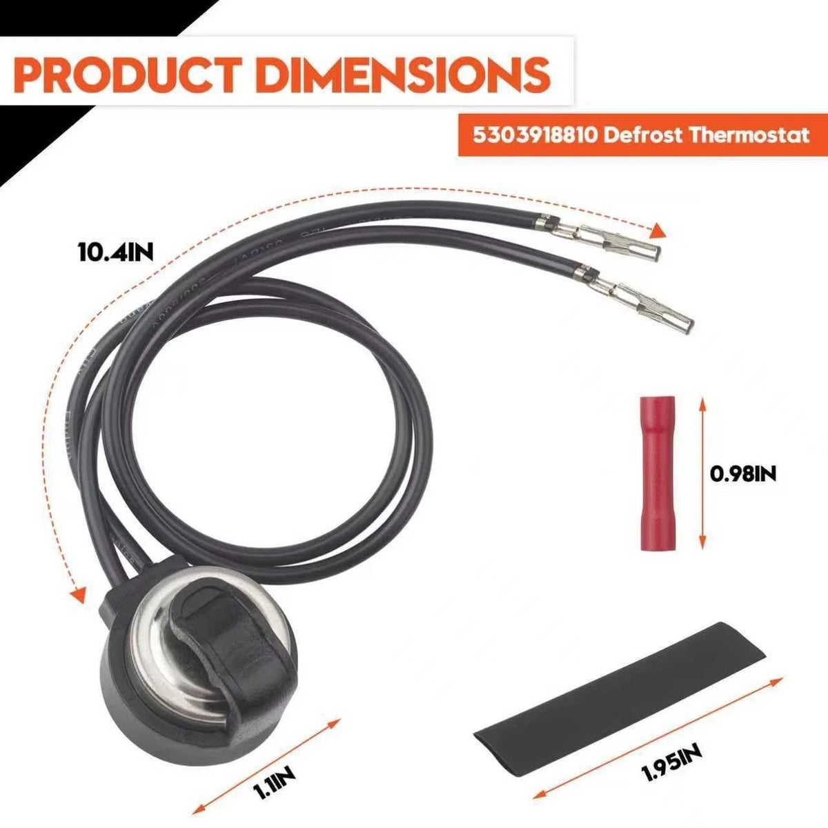 Refrigerator Defrost Thermostat for Multiple Compressor Brands