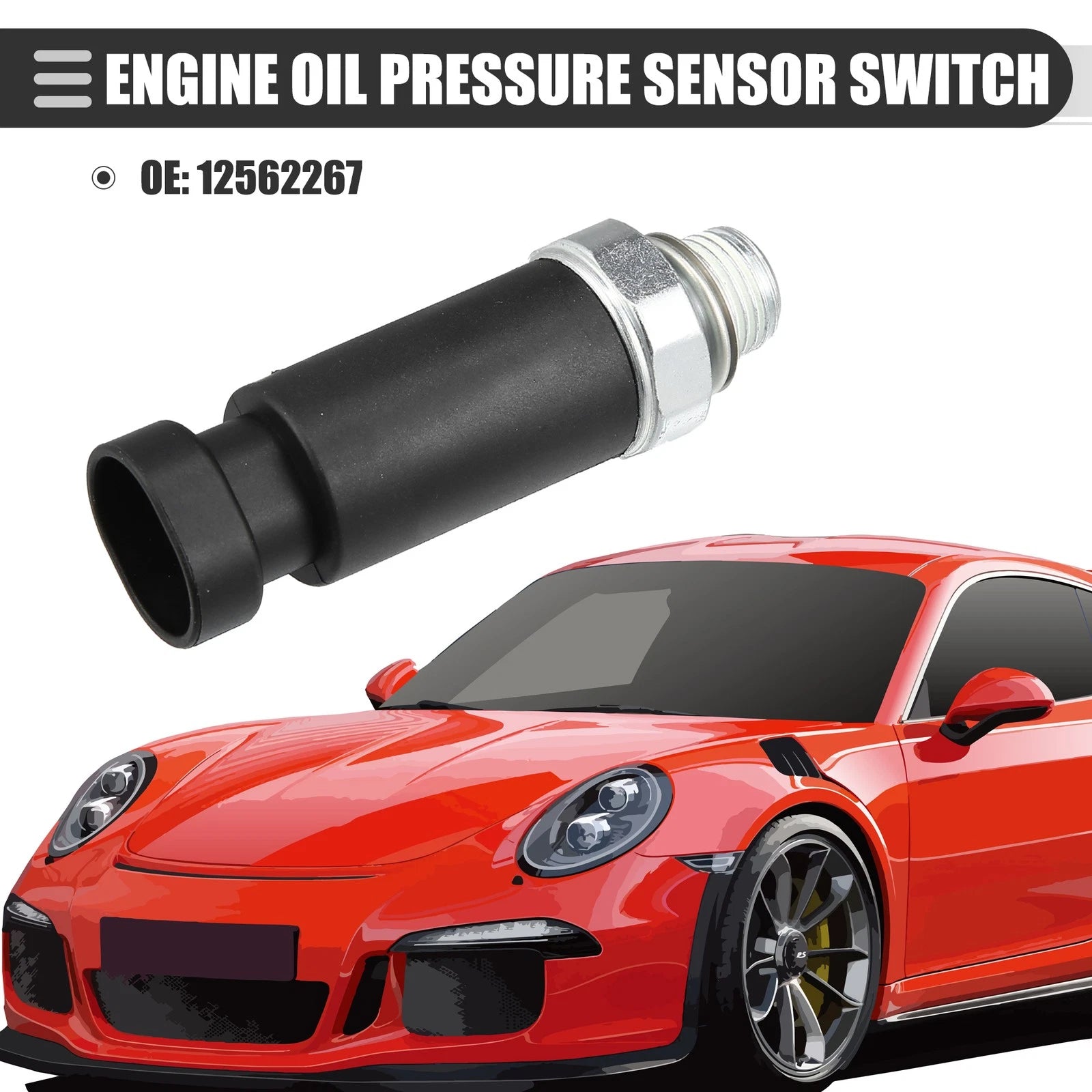 Engine Oil Pressure Sensor Switch for Chevrolet GMC Cadillac (2000–2023)