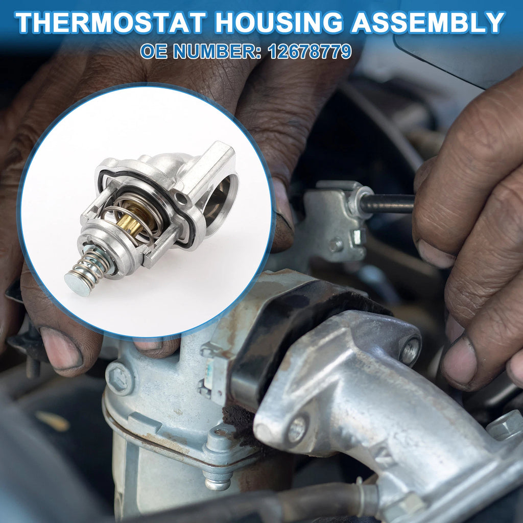 Engine Coolant Thermostat Housing Assembly for Buick LaCrosse (2017–2019)