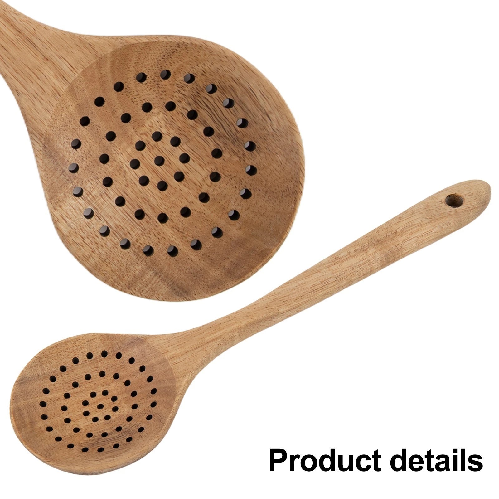 Wooden Spoon Set for Kitchen Cooking Utensils