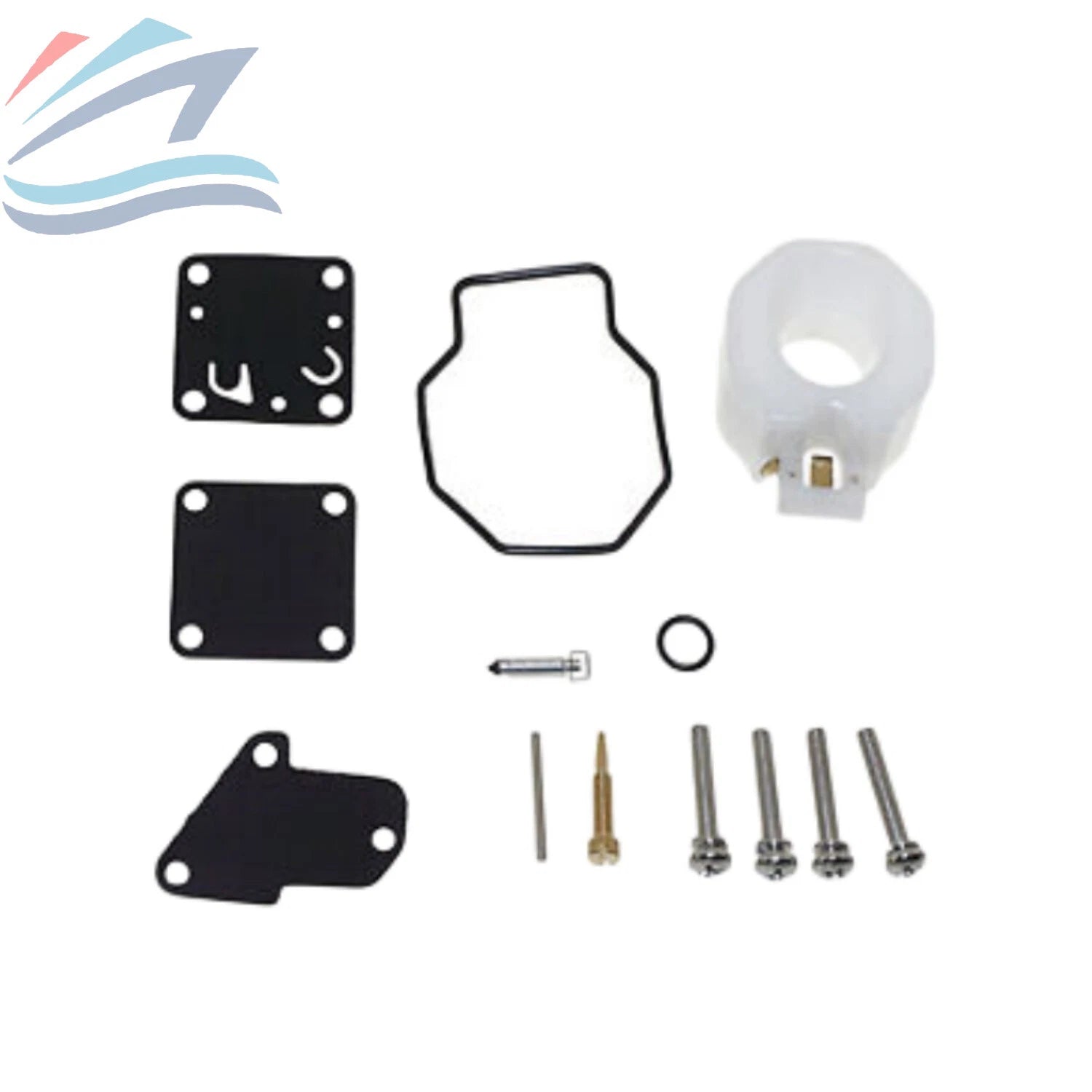 Carburetor Repair Kit EM 6E3-W0093-00 for Yamaha 2 Stroke 4HP 5HP