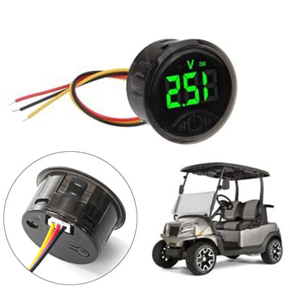 Touch Switch DC 7120V Battery Voltmeter for Cars and RVs