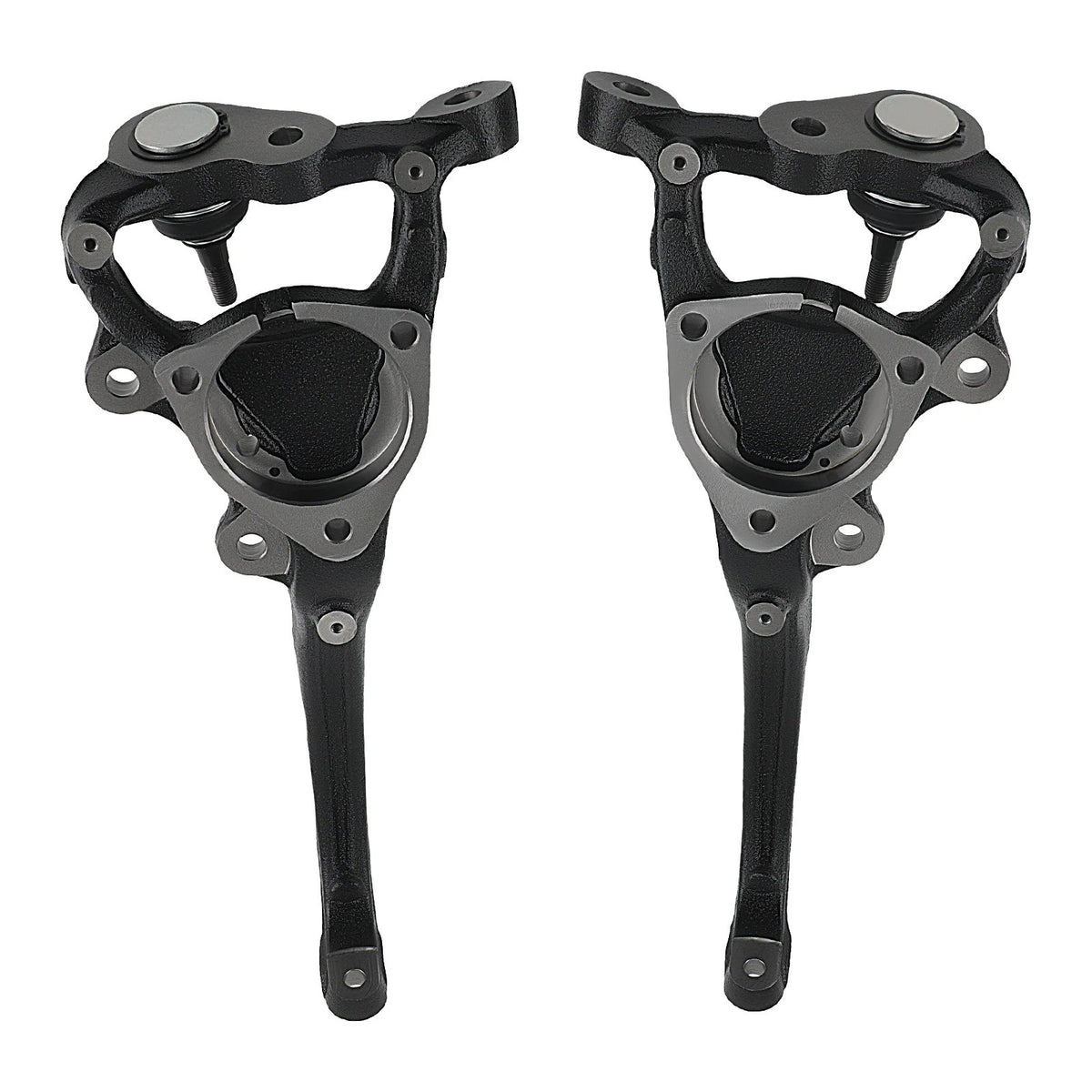 Pair Front Steering Knuckles for Chrysler 300, Challenger (2012–2021) 698-298 Steel
