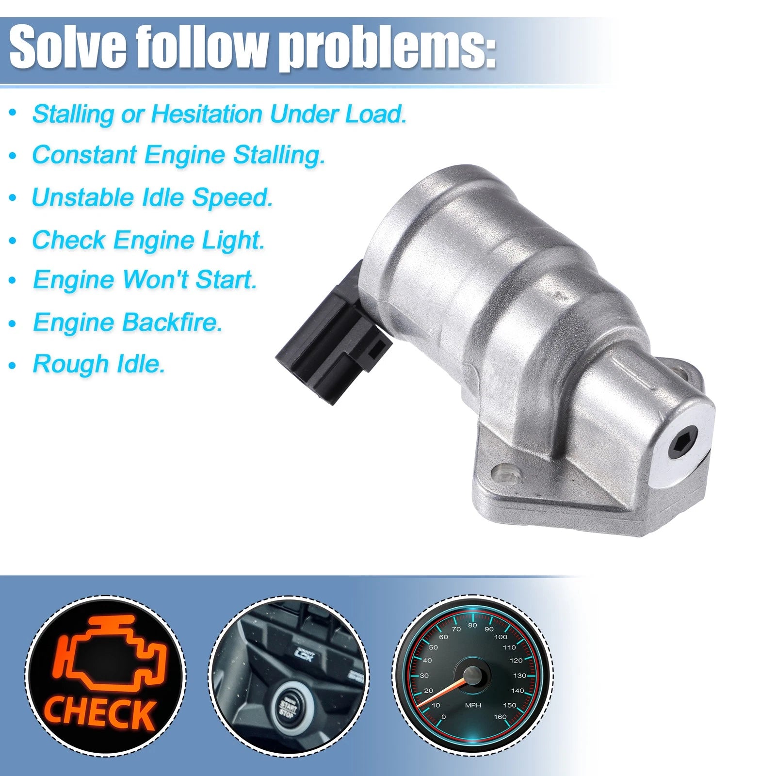 Idle Air Control Valve for Mazda MX-5
