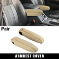 Seat Armrest Cover Pair Front Replacement Beige for Lexus RX350 (2010–2015)